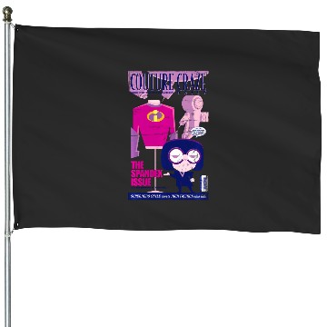 Discover Disney And Pixars The Incredibles Edna Mode Magazine Cover House Flags