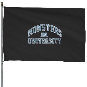 Discover Disney Pixar Monsters University Simple Collegiate House Flags