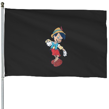 Discover Disneys Pinocchio Vintages Portrait Premium House Flags