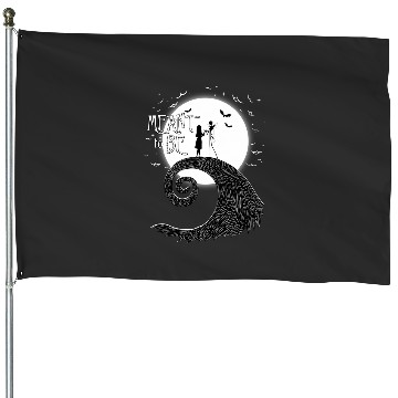 Discover Disney The Nightmare Before Christmas Jack And Sally House Flags