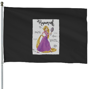 Discover Disney Tangled Rapunzel Fashion Callouts House Flags