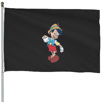 Discover Disney Pinocchio Vintage Portrait House Flags