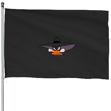 Discover Disney Darkwing Duck Big Face House Flags
