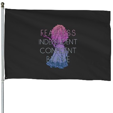 Discover Disney Brave Merida Fearless Independant Confident House Flags