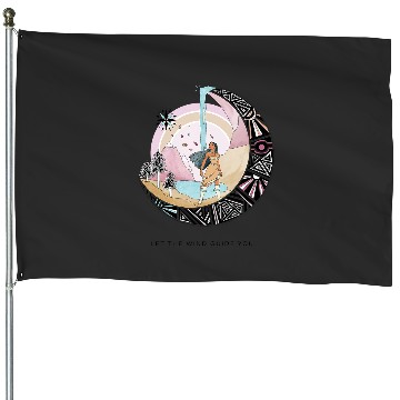 Discover Disney Pocahontas Let The Wind Guide You House Flags