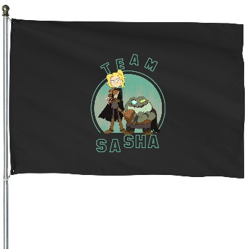 Discover Disney Channel Amphibia Team Sasha House Flags