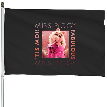 Discover Disneys muppets miss piggy tis moi fabulous House Flags