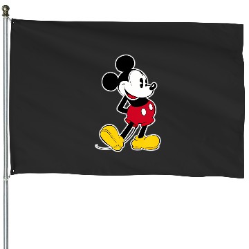 Discover Disney Mickey Mouse Classic Small Pose House Flags