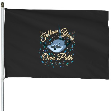 Discover Disney Pocahontas Meeko Follow Your Own Path Text House Flags