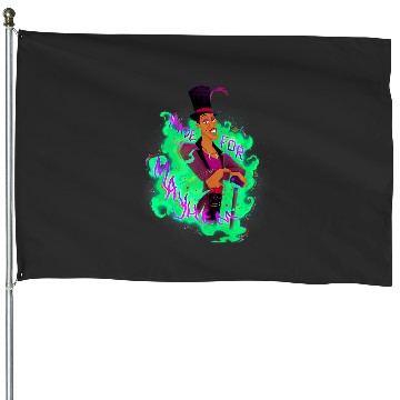 Discover Disney Villains Dr. Facilier Princess Frog Made for Mayhem Premium House Flags