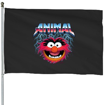 Discover Disney - The Muppets Animal Rock Long Sleeve House Flags