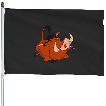 Discover Disney The Lion King Pumbaa Snack Time House Flags