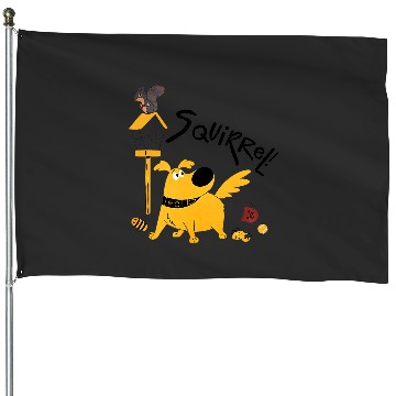 Discover Disney and Pixar’s Dug Days Squirrel Bird Feeder House Flags