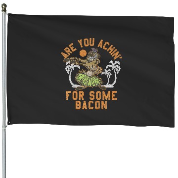 Discover Disney Lion King Timon Achin' For Some Bacon Premium Premium House Flags
