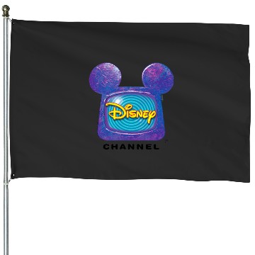 Discover Disney Channel  Mickey Mouse TV Retro  Logo House Flags