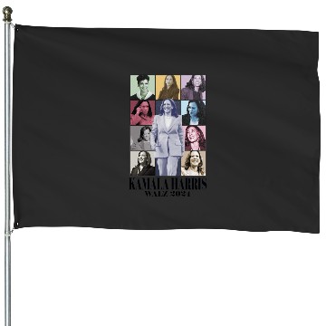 Discover Kamala Harris Walz 2024 (Eras Tour Version) House Flags