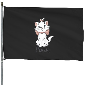 Discover Disney The Aristocats Marie Classic Painting Cute Portrait House Flags