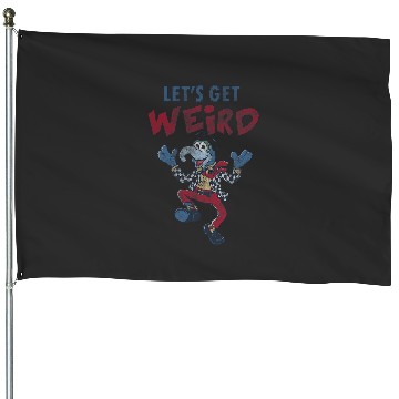 Discover Disney The Muppets Gonzo The Great Let's Get Weird Poster House Flags
