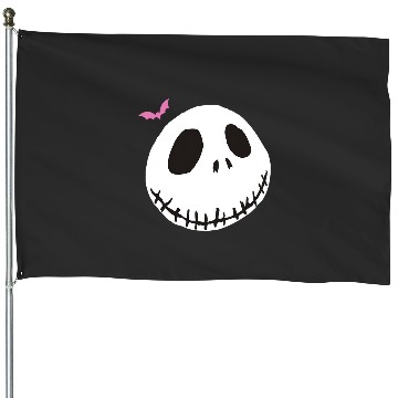 Discover Disney The Nightmare Before Christmas Jack and Bat House Flags