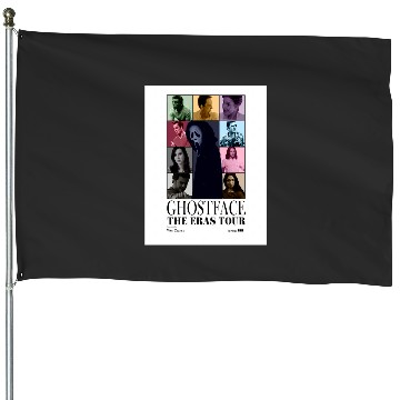 Discover Scream Eras Tour Poster Ghostfaces Version House Flags