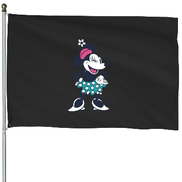Discover Amazon Essentials Disney Standing and Winking Retro Minnie House Flags