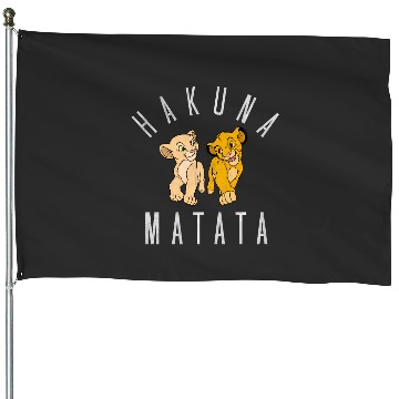 Discover Disney Lion King Simba Nala Hakuna Matata House Flags
