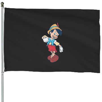 Discover Disney Pinocchio Vintage Portrait House Flags