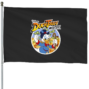 Discover Disney DuckTales Classic Uncle Scrooge Woooo House Flags