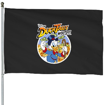 Discover Disney DuckTales Classic Uncle Scrooge Woooo House Flags