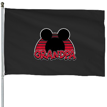 Discover Disney Mickey Mouse Grandpa House Flags