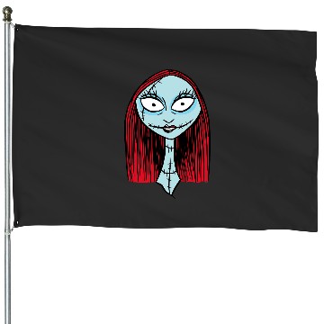 Discover Disney The Nightmare Before Christmas Sally Big Face House Flags