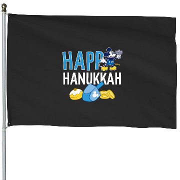 Discover Disney  Mickey Happy Hanukkah House Flags