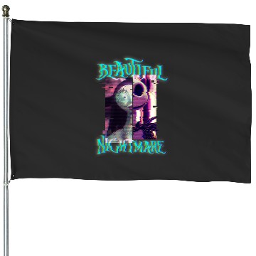 Discover Disney The Nightmare Before Christmas Jack And Sally Glitch House Flags