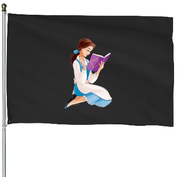 Discover Disney Princess Belle Small Print House Flags