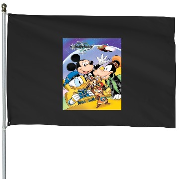 Discover kingdom hearts game art  SALE!! Mickey Retro Disney Shirt, Mickey Checkered Shirt, Vintage Disney, Retro Mickey, Mickey Gift S-5XL House Flags