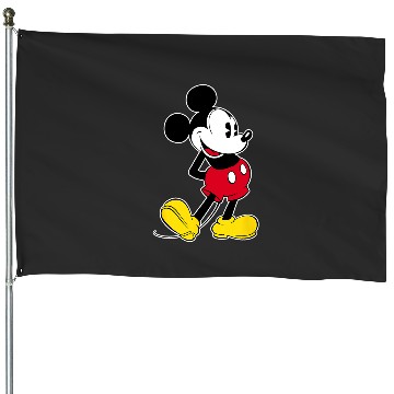 Discover Disney Mickey Mouse Classic Pose House Flags