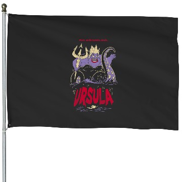Discover Disneys little mermaid ursula graphic House Flags