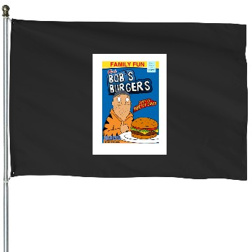 Discover Bobs Burgers cereal House Flags