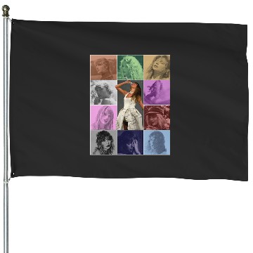 Discover Eras Tour Poster House Flags