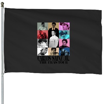 Discover carlos sainz eras tour 2025 House Flags
