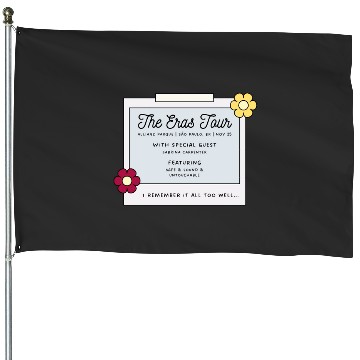 Discover Sao Paulo Night 2 Eras Tour House Flags