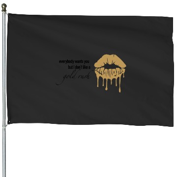 Discover Gold Rush - Tayl0r Swift - evermore House Flags
