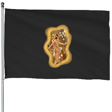 Discover Tayl0r Swift Gold rush House Flags