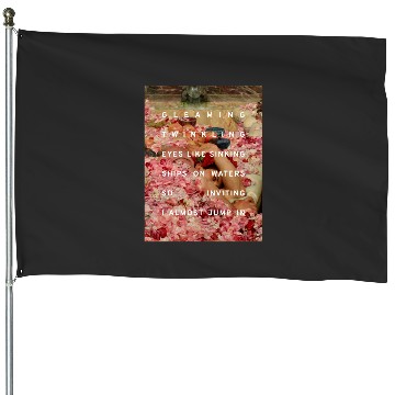 Discover gold rush - Tayl0r swift House Flags