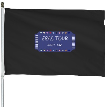 Discover Eras tour blue House Flags