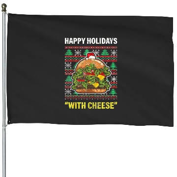Discover Funny Happy Holidays With Cheese Gifts Christmas  1: Bobs Burgers Family Shirt, Bobs Burgers Vintage House Flags