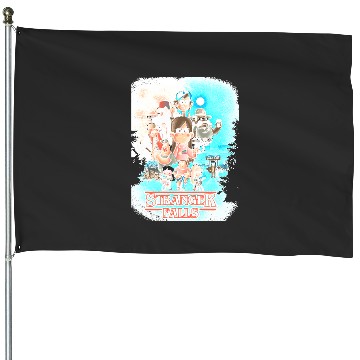 Discover Gravity Falls Stranger falls  : Bobs Burgers Family Shirt, Bobs Burgers Vintage House Flags