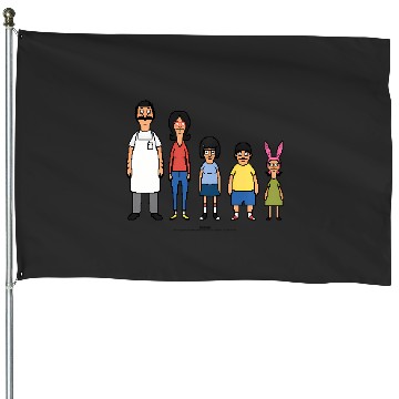 Discover Bob'S Burgers 8 Bit House Flags