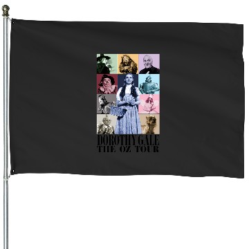 Discover The Wizard Of Oz Eras Tour 412 House Flags