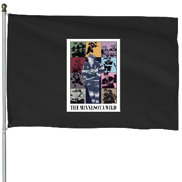 Discover Minnesota Wild Eras Tour Poster House Flags